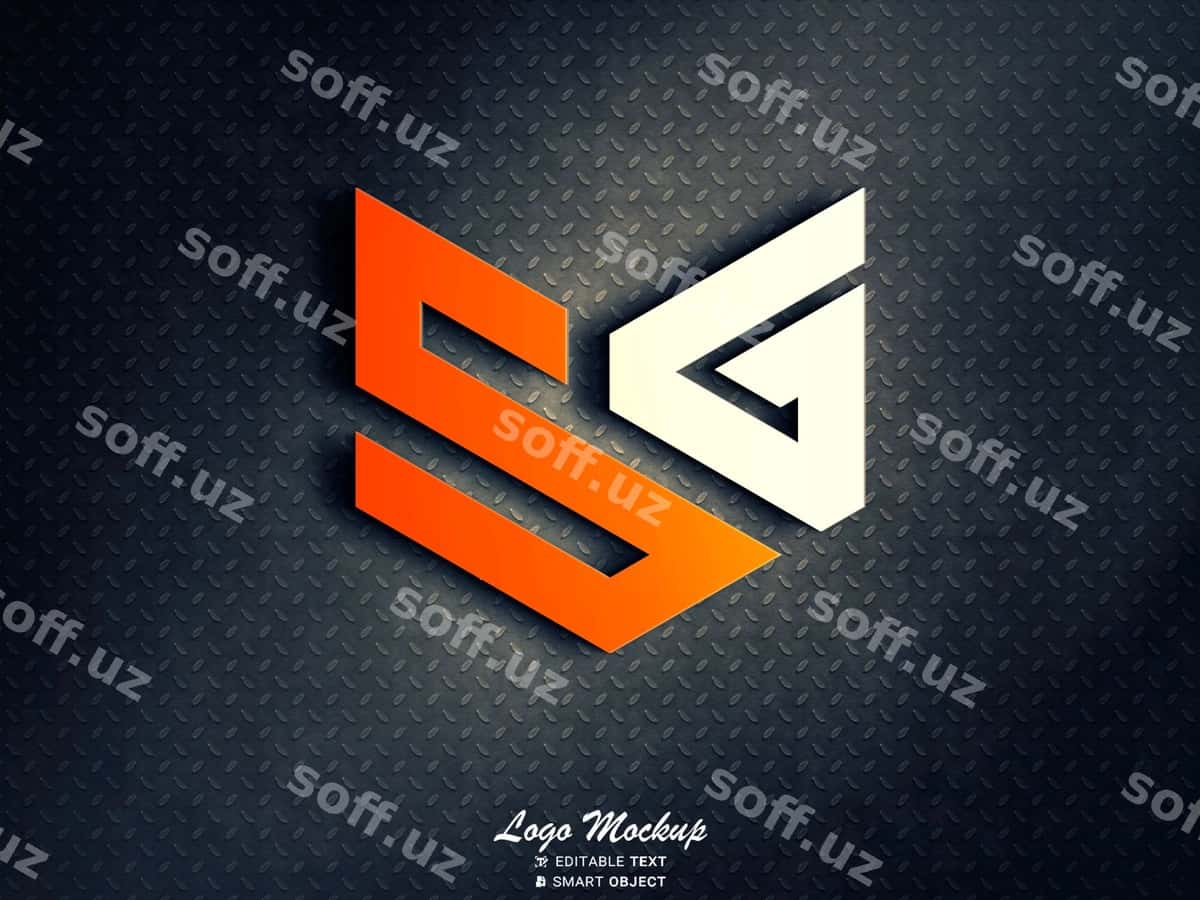 3d logo mockup | 3d logo mockup 1