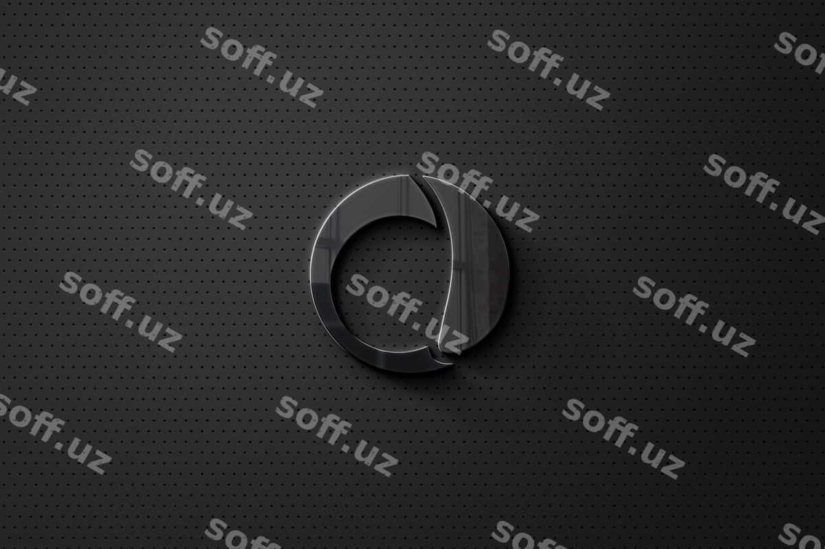 3D logotip matn mockup | 3d logo text mockup 1