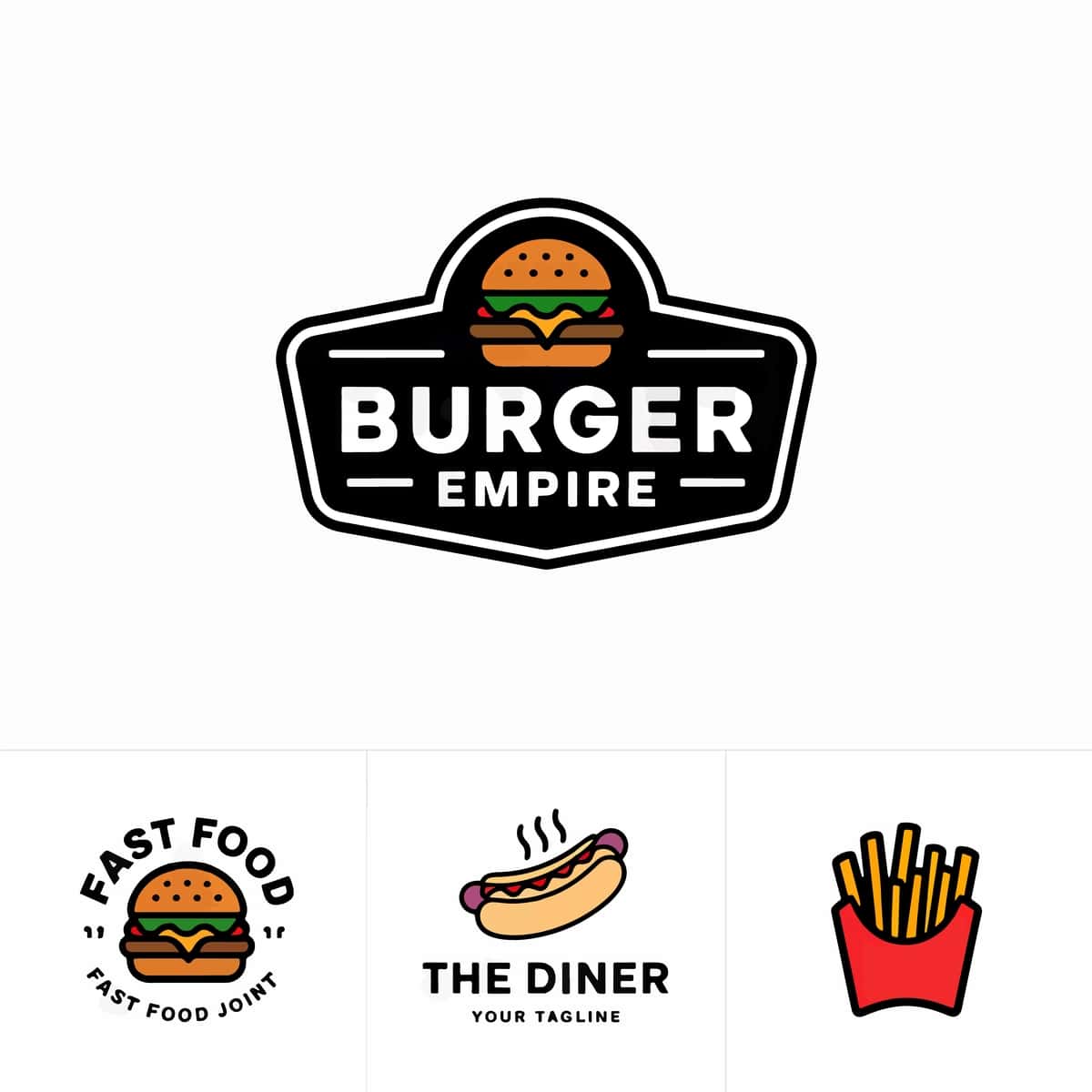 Burger king logotipi burger old so'zlari bilan | Logo burger king burgers with words burger front 1