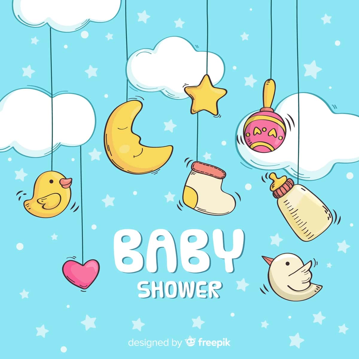 O'g'il bolalar uchun dush shablonlari | Baby shower template boy 1
