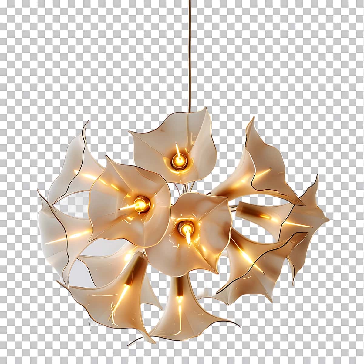 Dekorativ avizolarni yoritish | Lighting decor chandeliers 1