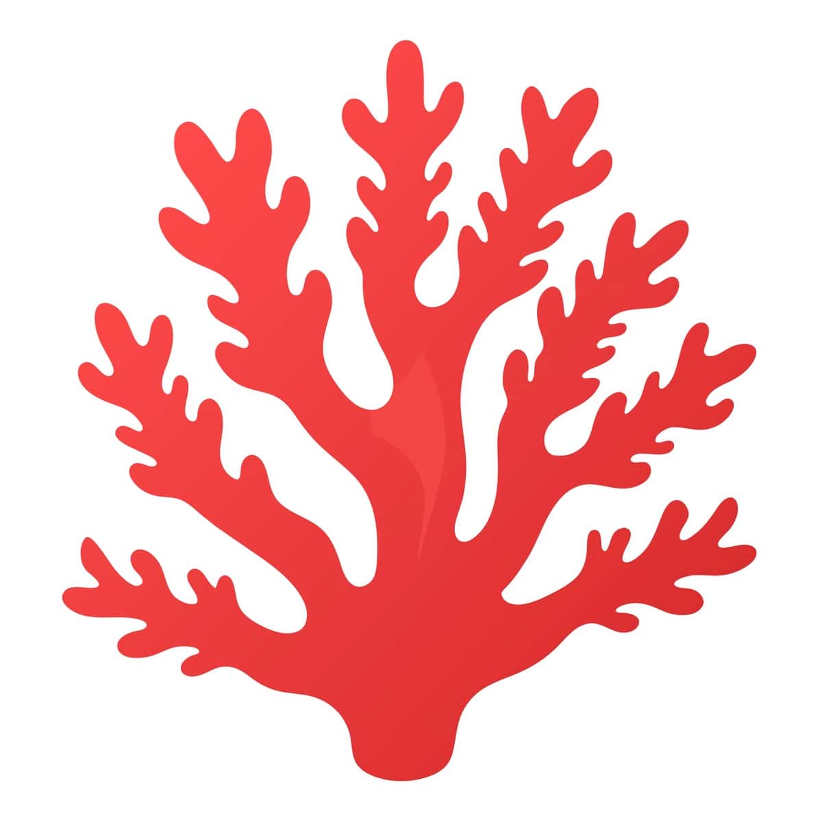 Marjon dizaynidagi klipart rasmlari oq fonda 29 ta rasm | Coral design clipart art illustration solid white background 29 1