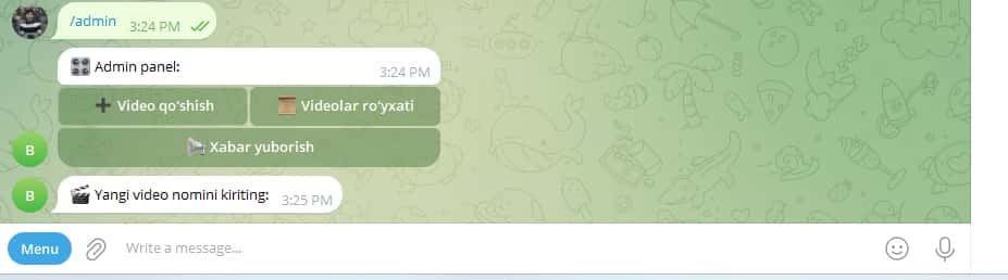 Telegram Bot 2