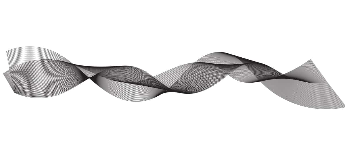 Mavhum qora to'lqinli lentalar chiziqlarni qora to'lqinli kavisli chiziqlarni aylantirdi | Abstract black wavy ribbons made lines black wavy curved lines swirls 1