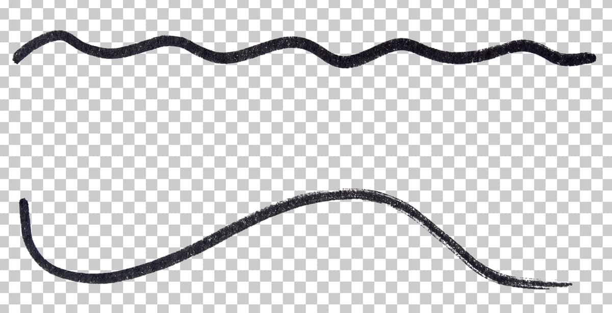 Qora qo'lda chizilgan marker qalam chizig'i shaffof fonni o'rnating | Set black hand drawn marker pen stroke line transparent background 1