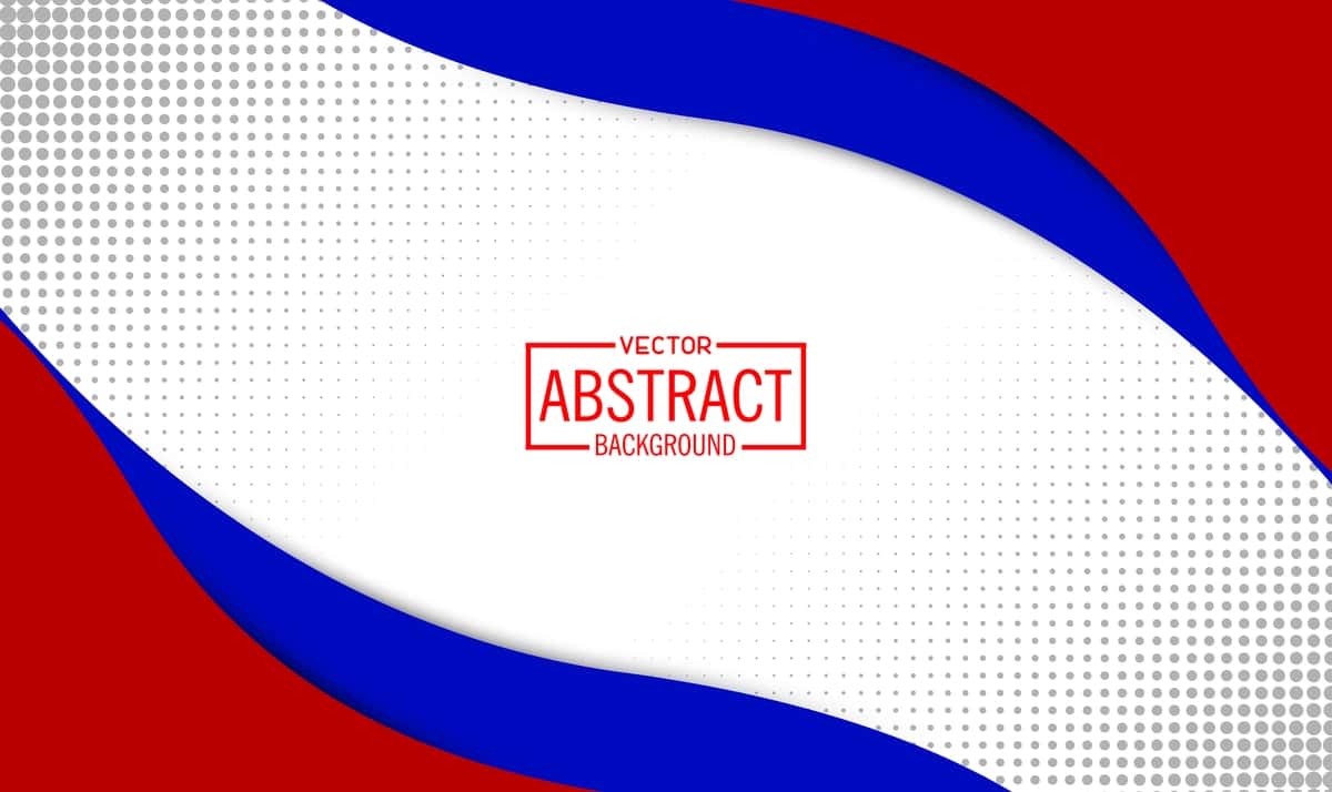 Qizil ko'k mavhum fon bannerlari tasviri | Red blue abstract background banners illustration 1