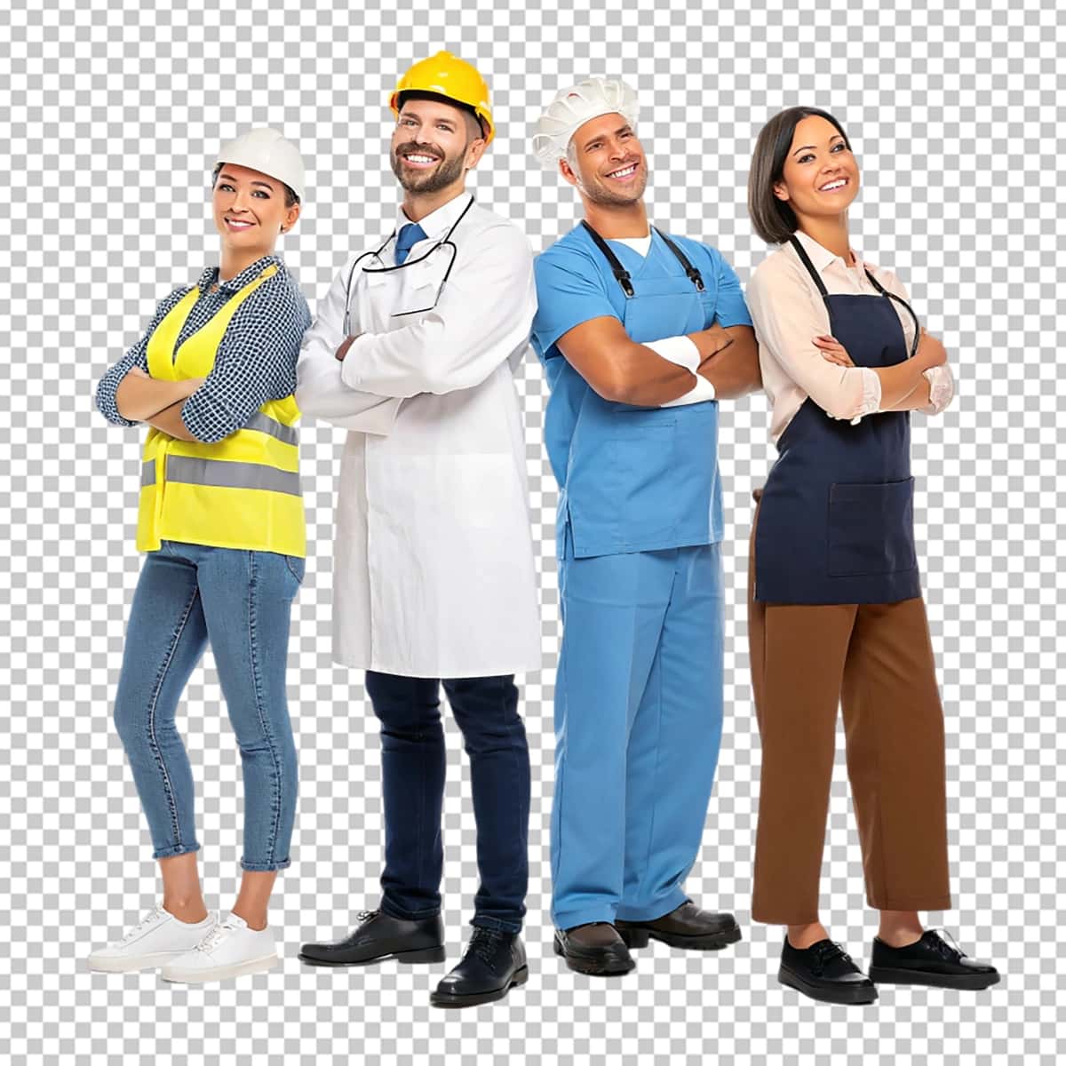Texnik erkak avtomexanik zamonaviy avto ta'mirlash ustaxonasida qo'llarini kesib o'tdi | Technician male auto mechanic crossed arms modern auto repair shop 1
