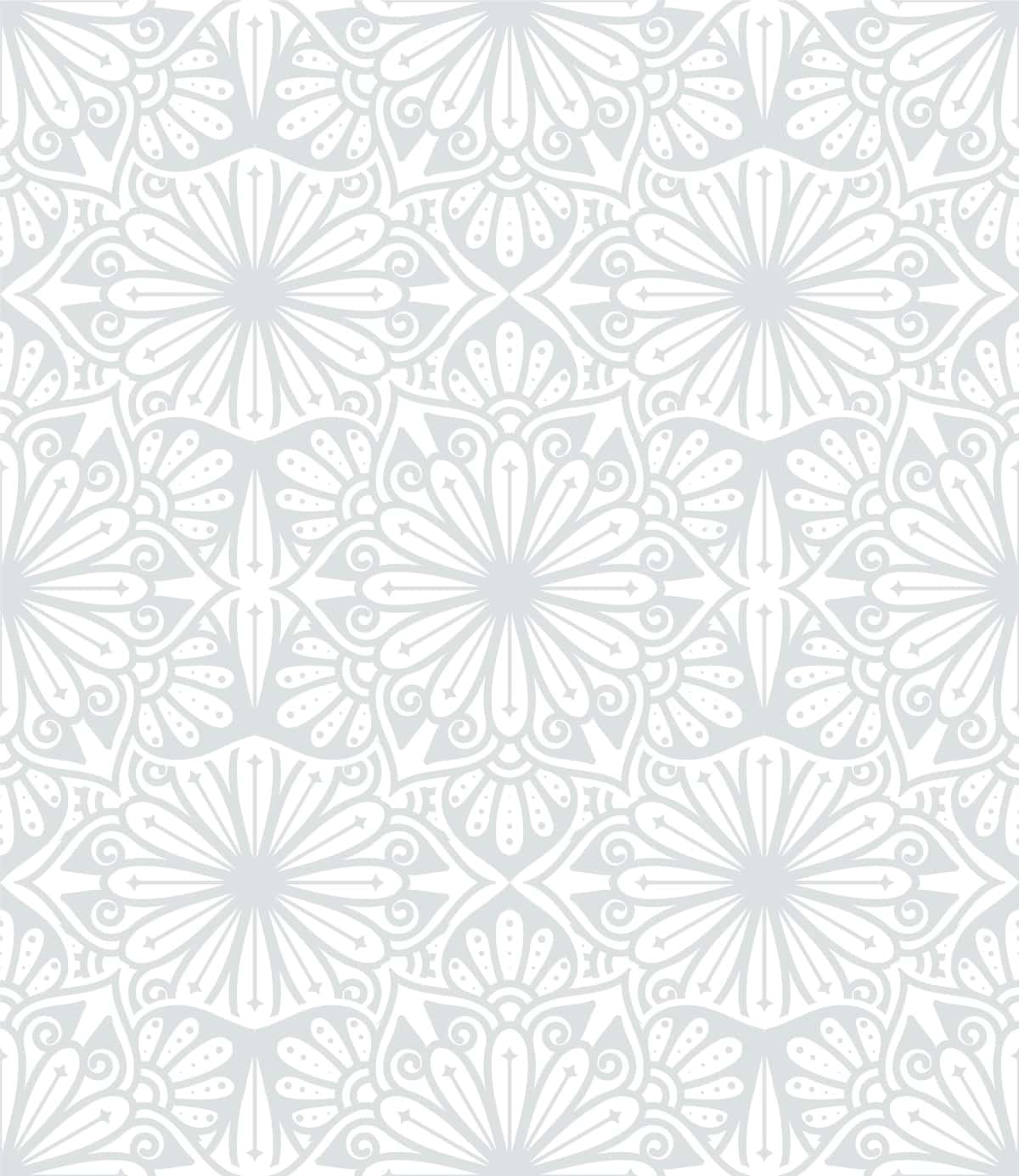 Gulli mandala choksiz bezak | Floral mandala seamless ornament 1