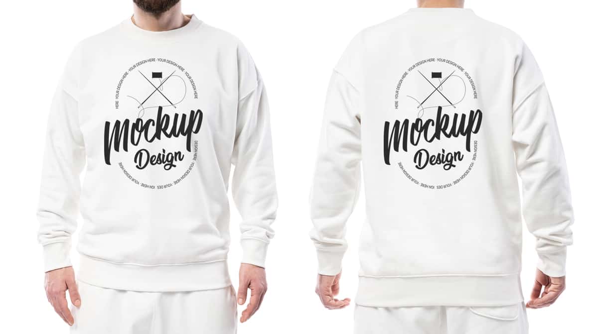 Sviter futbolkasi, kapshonli modellar, brending dizayni | Sweat shirt t shirt hoodies mockup design branding 1