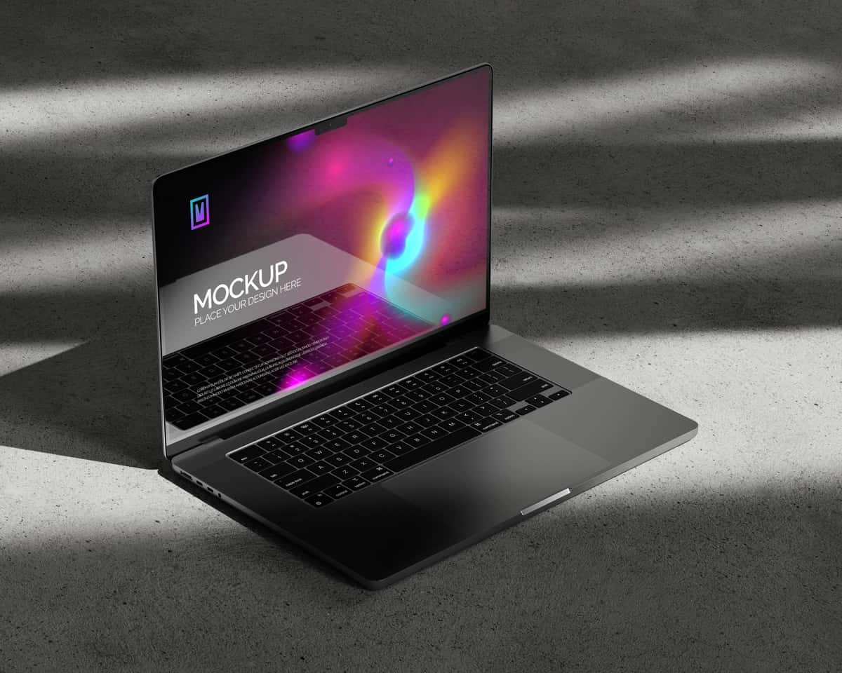 Noutbuk maketi | Laptop mockup 1