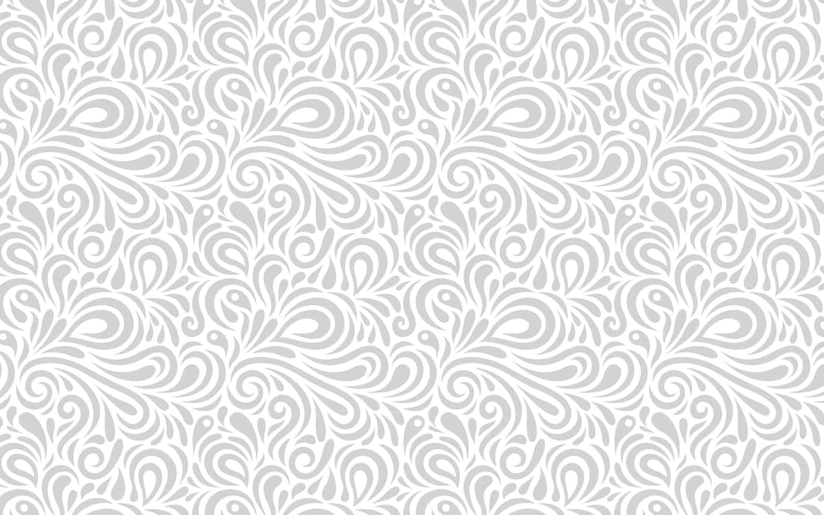 Och kulrang, oqlangan, choksiz tabiat bargi naqshli fon vektori | Light gray elegant seamless nature leaf pattern background vector 1