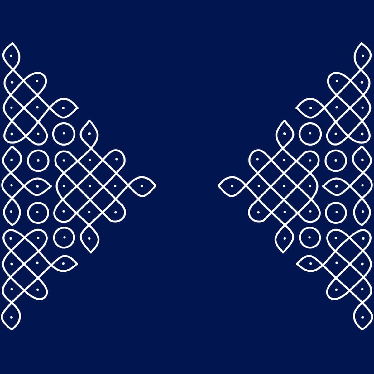 Kolam chegarasi | Kolam border 1