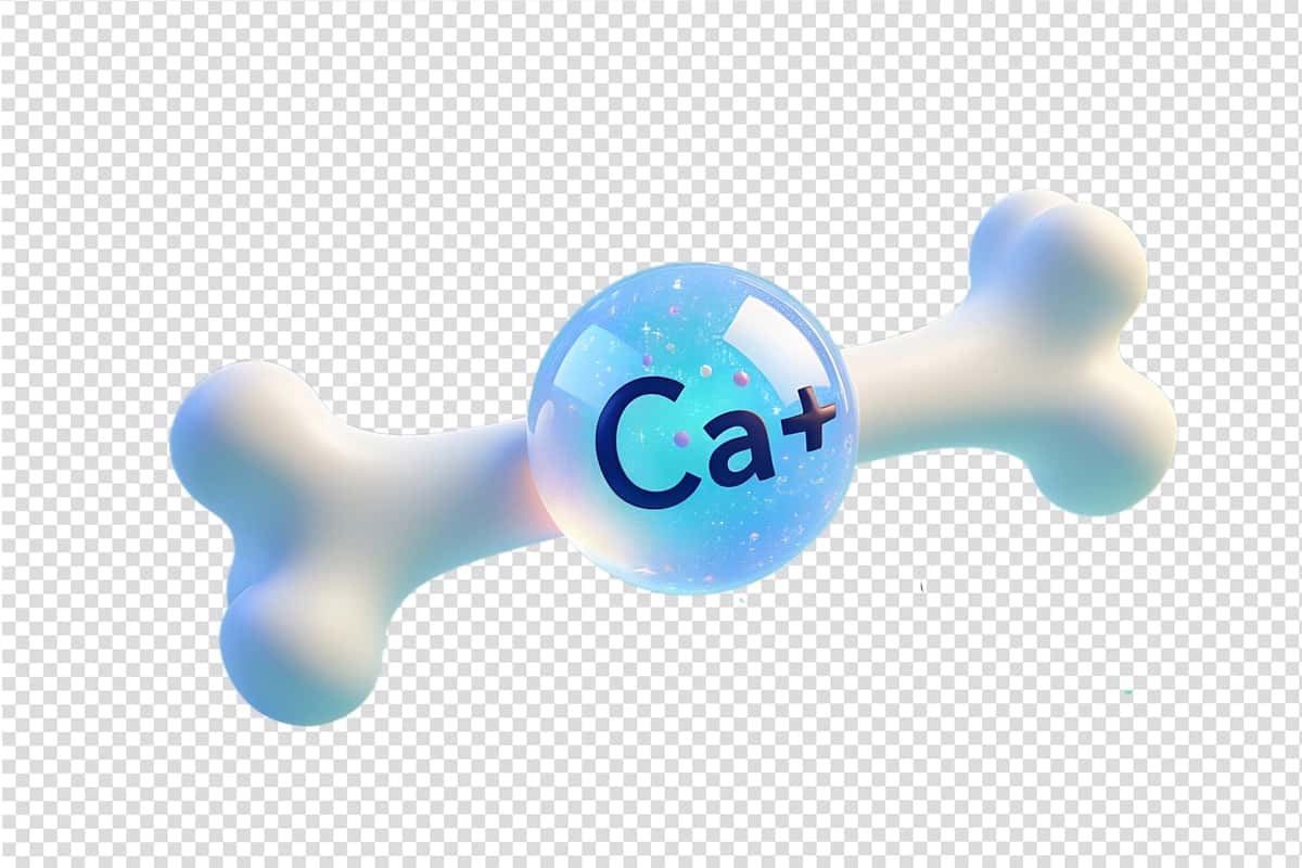 Kaltsiy molekulasi bo'lgan yoqimli 3D o'sayotgan suyak bolalarning suyak salomatligi | Cute 3d growing bone with calcium molecule childrens bone health 1