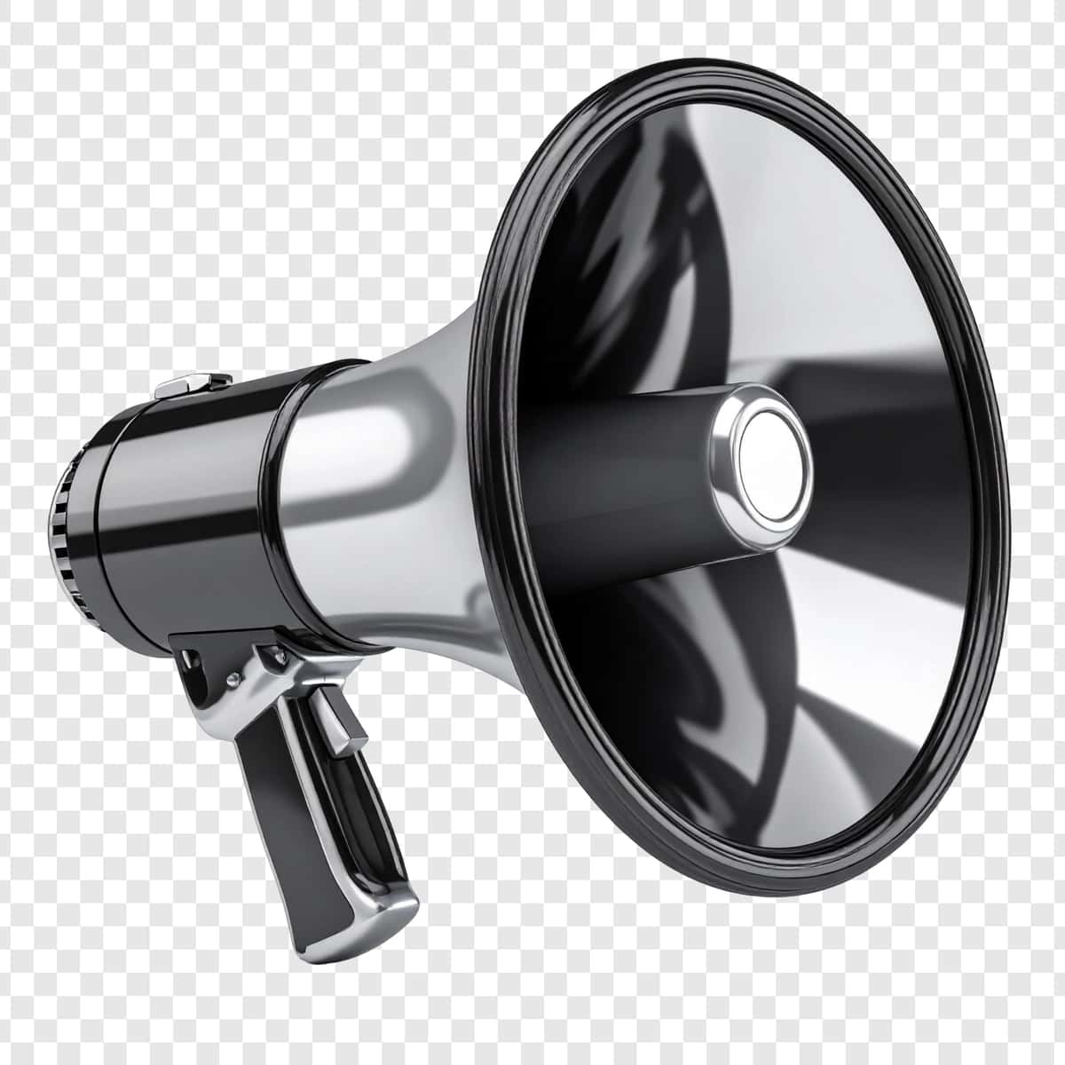 Megafon grafik tasviri izolyatsiya qilingan shaffof fon | Megaphone graphic illustration isolated transparent background 1