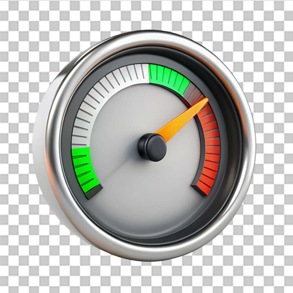 Taxometr 3D belgisi izolyatsiyalangan shaffof fon | Tachometer 3d icon isolated transparent background 1