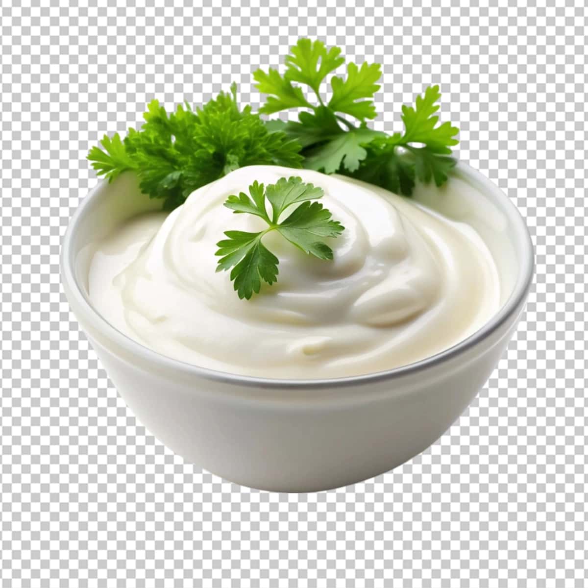 Petrushka bilan smetana | Sour cream with parsley 1