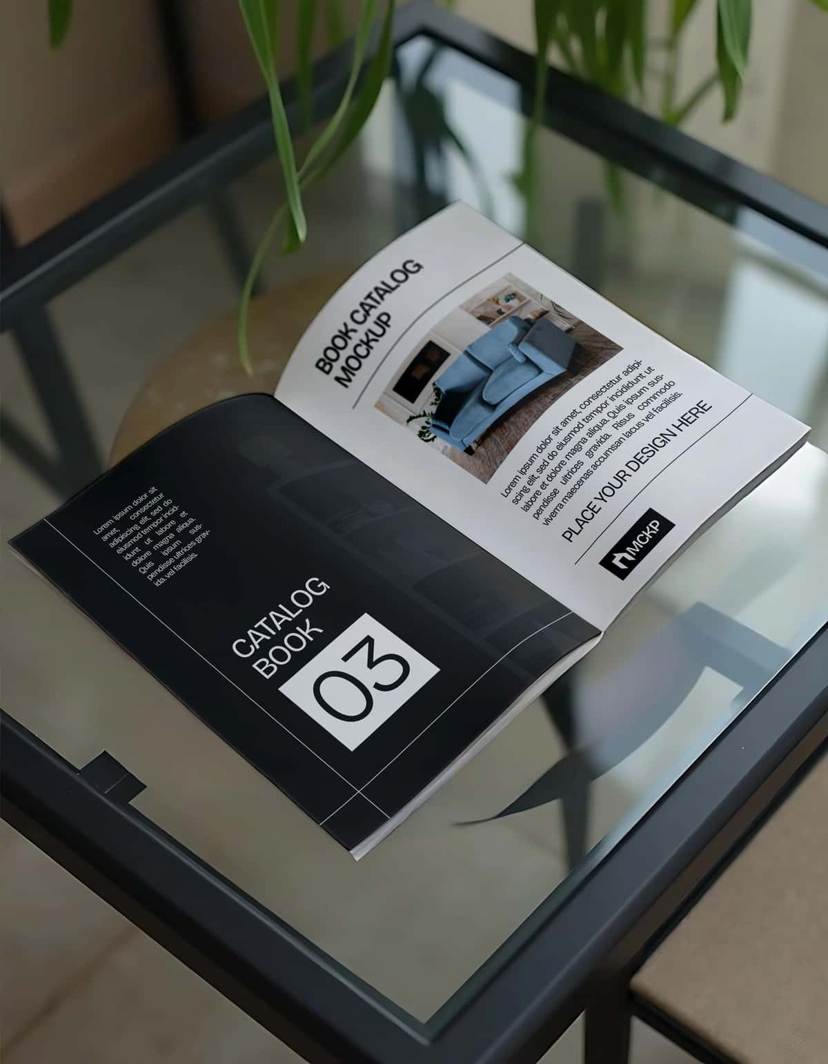 Katalog kitob mahsulot maketi | Catalog book product mockup 1