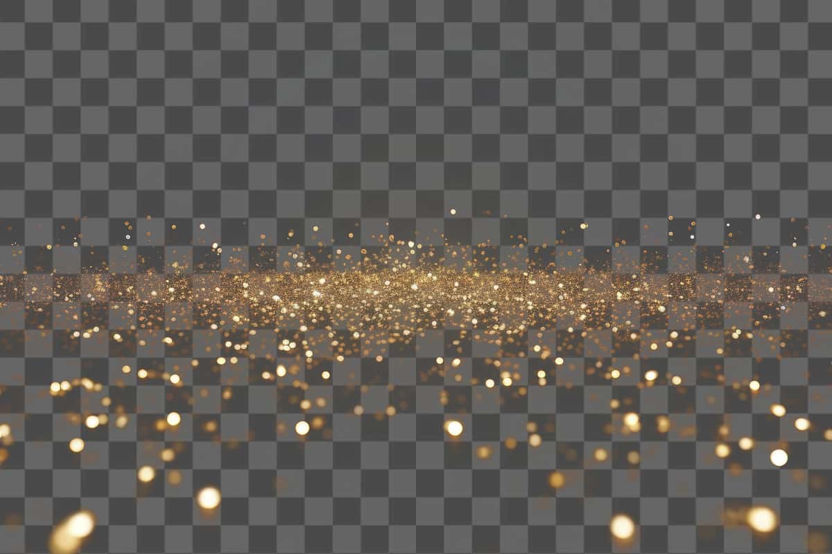 Tabiatdan tashqarida porlayotgan oltin yorug'lik porlash effekti | Shining golden light glitter effect lighting outdoors nature 1
