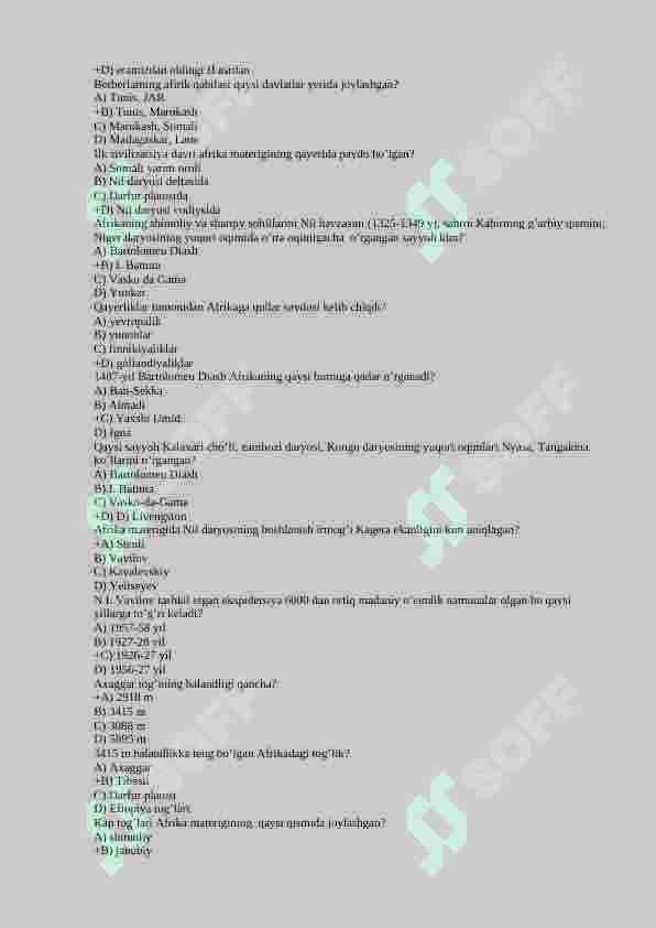 Afrika test 2