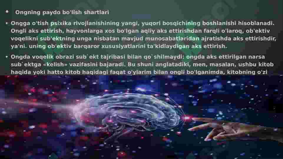 Ong uning kelib chiqishi va mohiyati 4