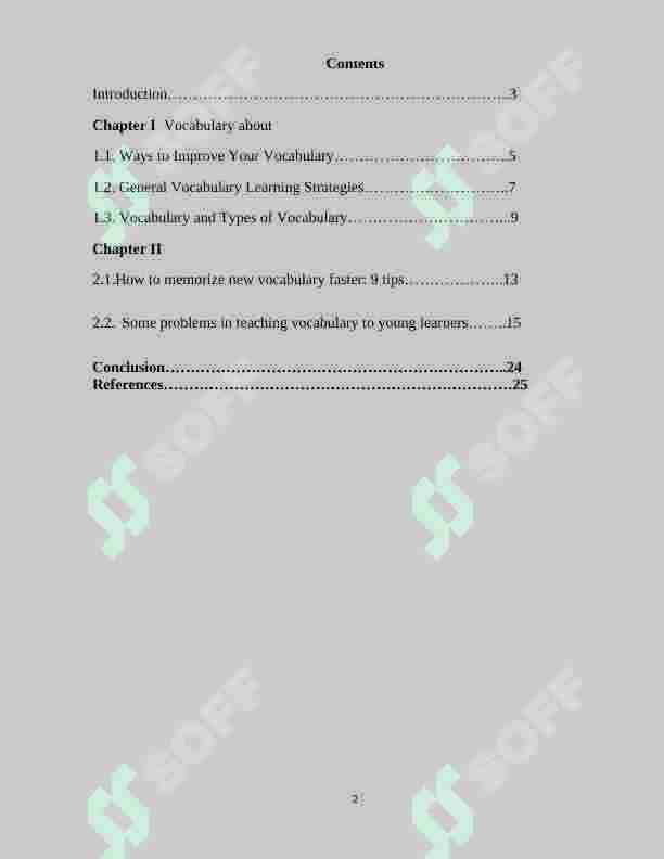 Problems, forms and methods of enriching vocabulary 2