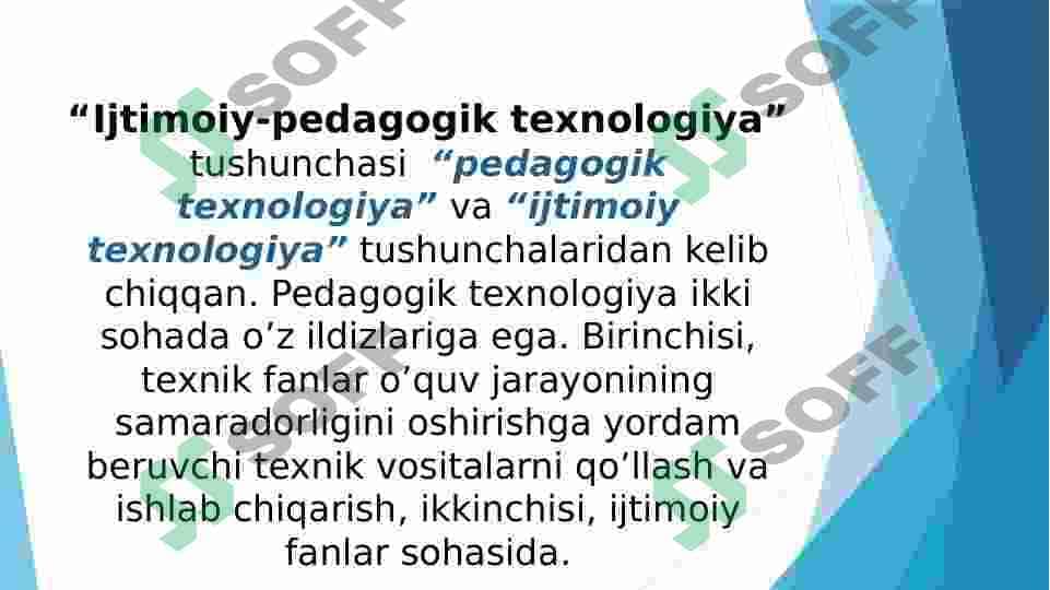 "Ijtimoiy-pedagogik faoliyat metodikasi, mexanizmlari va texnologiyasi" 8