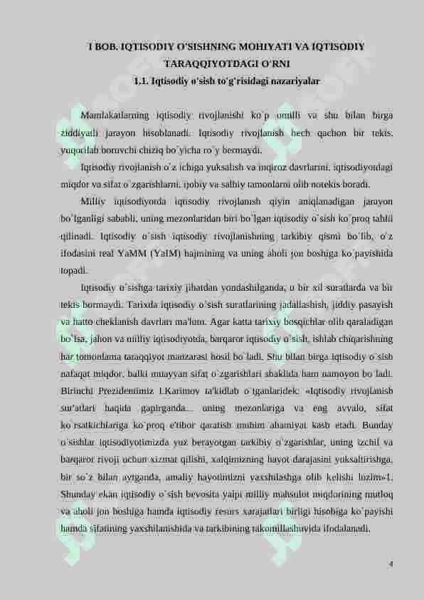 IQTISODIY O`SISH IJTIMOIY TARAQQIYOT OMILI SIFATIDA 4