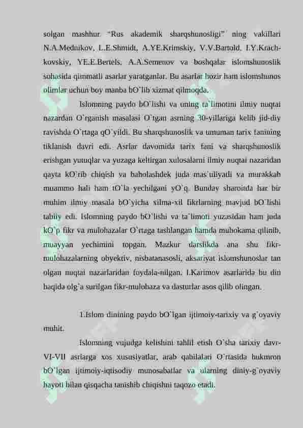 Islom dini. 4