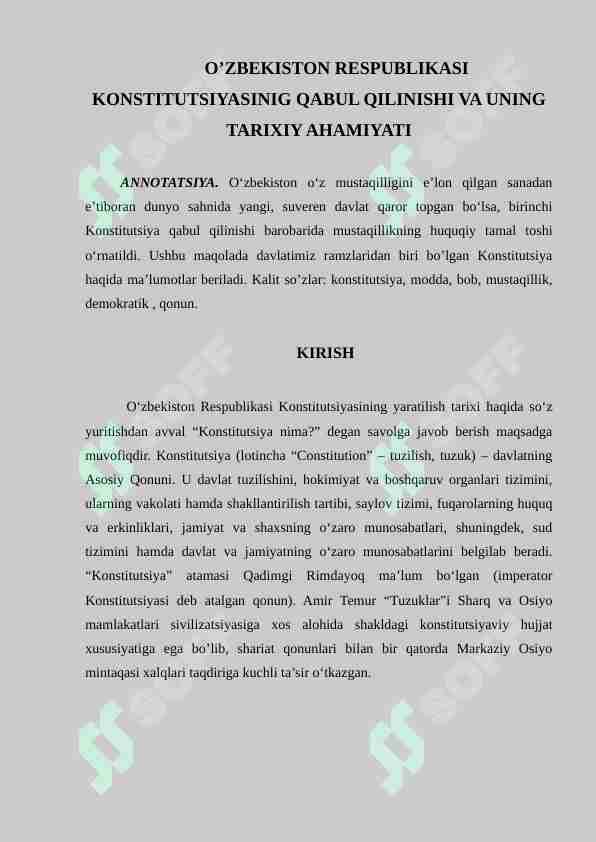 “Maktabgacha tarbiya yoshidagi bolalarda axloqiy tarbiya asosida madaniy xulq-atvorni  shakllantirish”