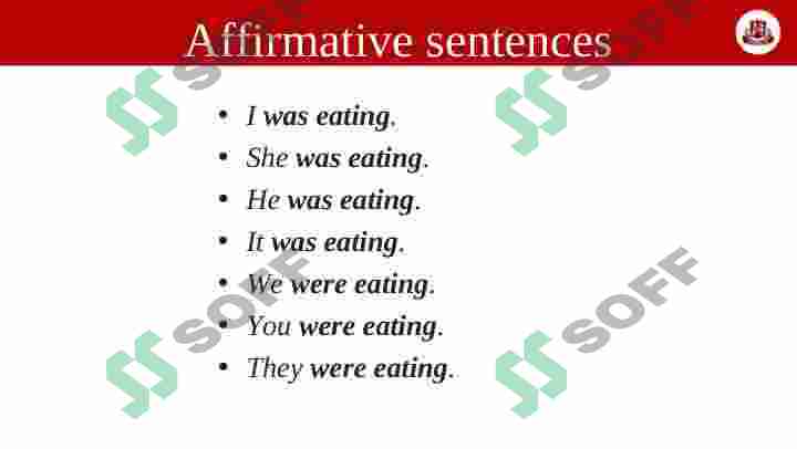 Past Continuous Tense 6