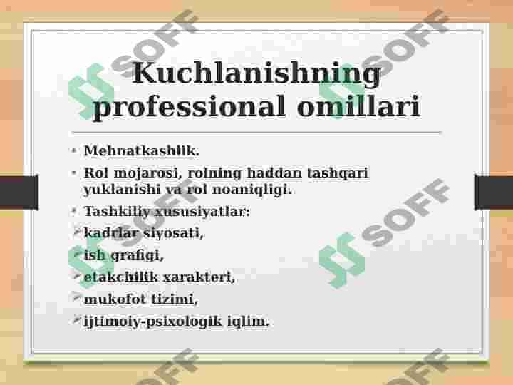 Professional BURNOUT 6