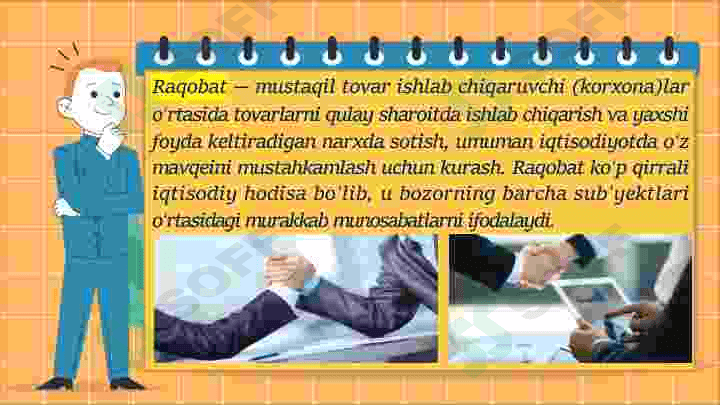 Raqobat - bozor iqtisodiyotining harakatlantiruvchi kuchi sifatida 3