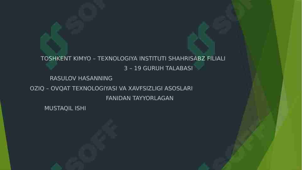Sutni qayta ishlash va sut mahsulotlarini  ishlab chiqarish liniyasi
