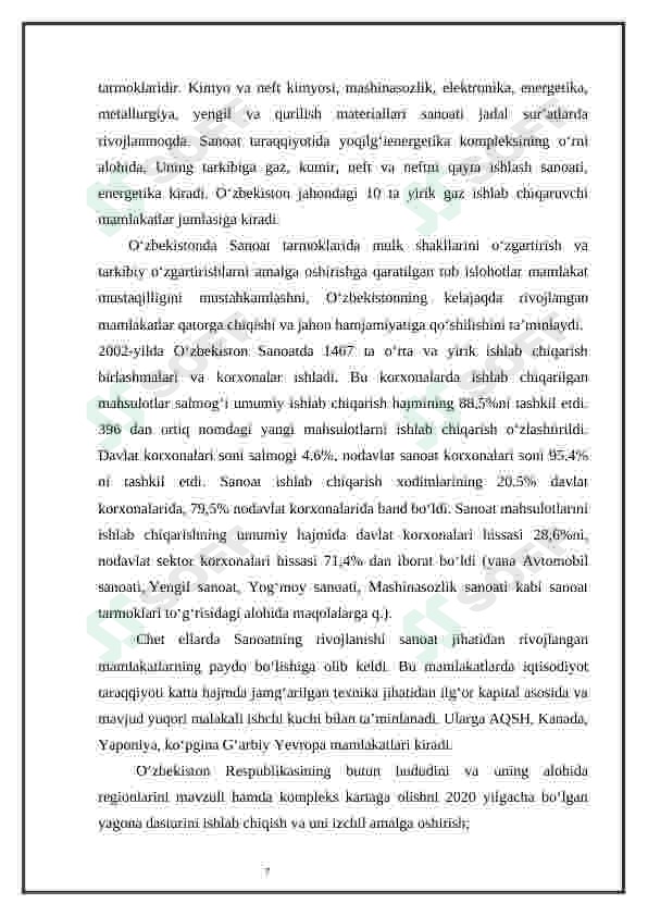 Sanoat xaritalari 8