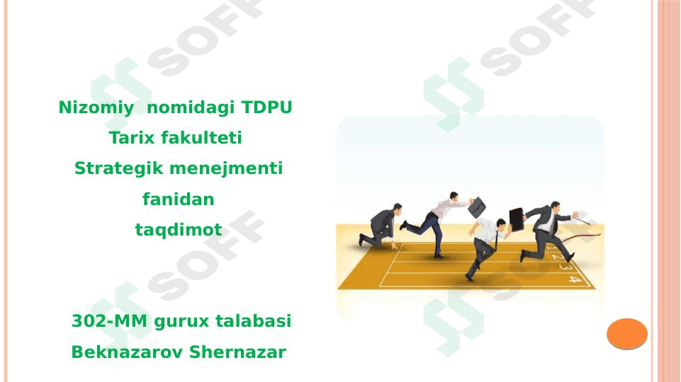 Tarmoqdagi raqobat va rivojlanish  istiqbollari 1