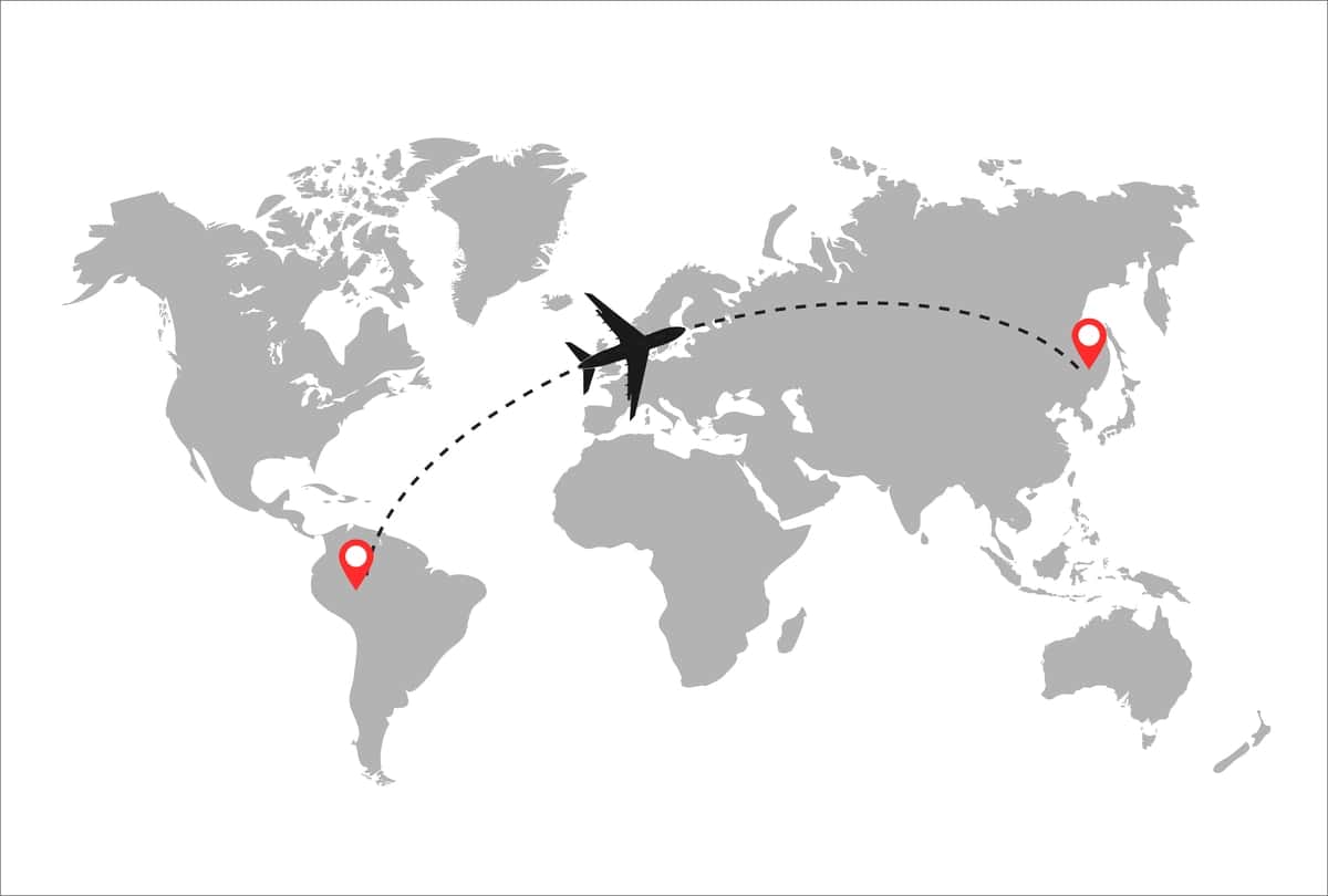 Dunyo bo'ylab sayohat qiluvchi samolyot piktogramma vektor dizayn elementi shabloni | Plane icon vector design element template traveling around world 1