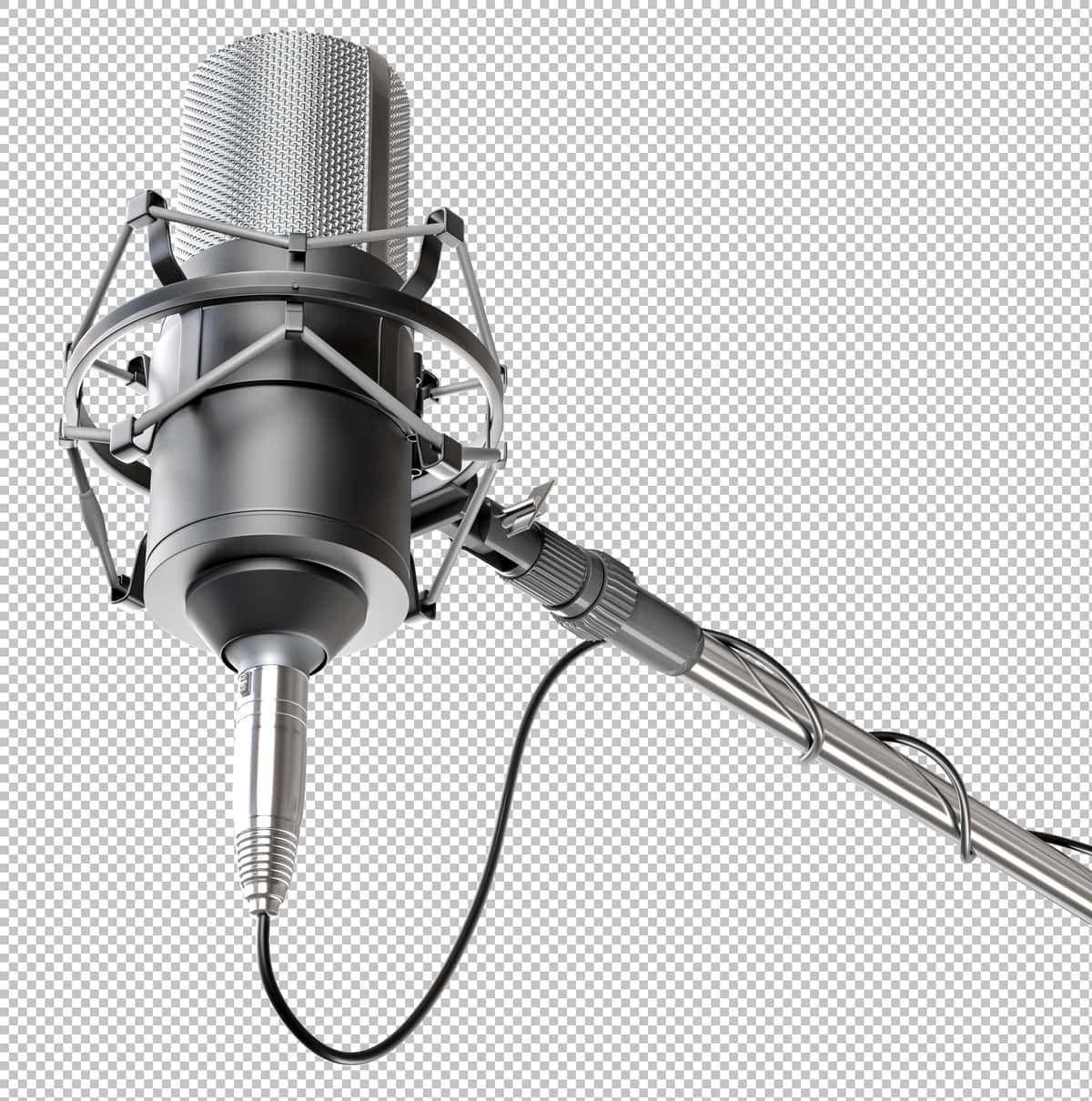 Professional studio kondensator mikrofoni 3d | Professional studio condenser microphone 3d 1