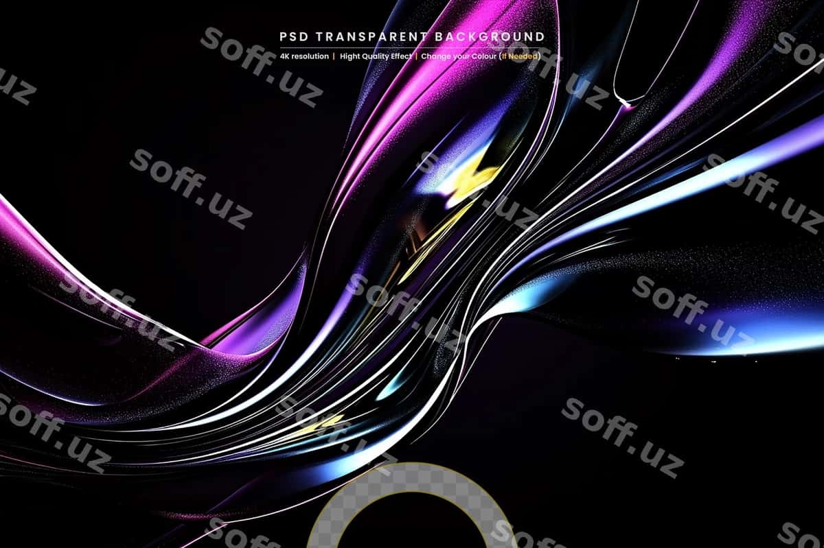 Abstrakt qora shaffof orqa fon | Abstract dark transparent background 1