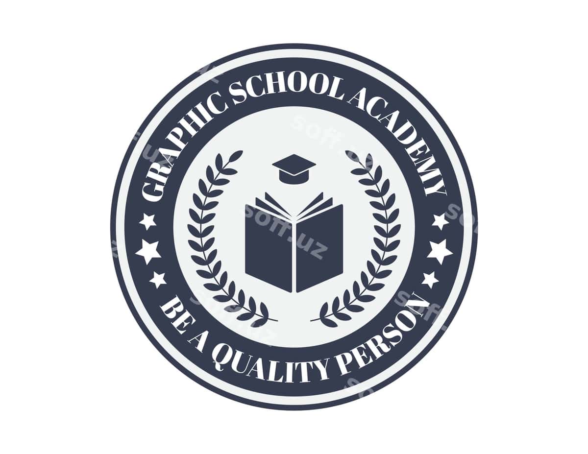 Akademik ta'lim logotipi | Academic education logo 1