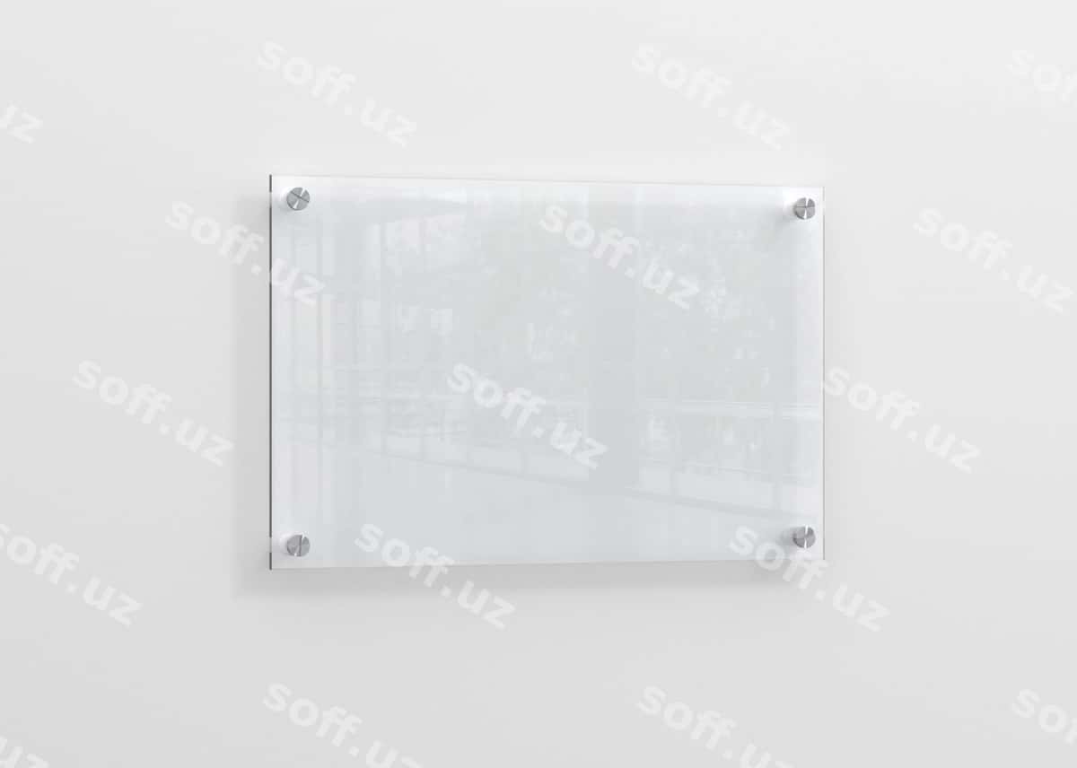 Akril belgi maket dizayni | Acrylic sign mock up design 1