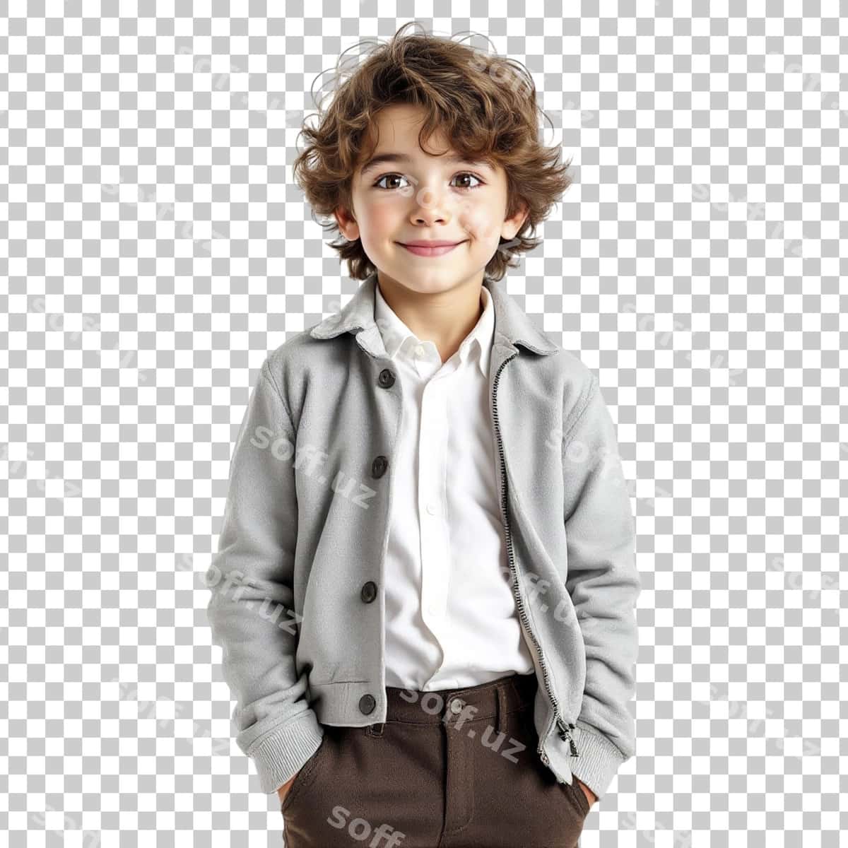 Yoqimli bola jilmayib | Adorable little boy smiling 1
