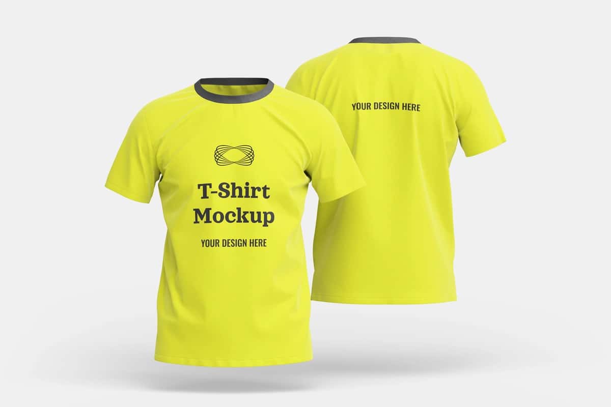 Futbolka maketi | Tshirt mockup 1