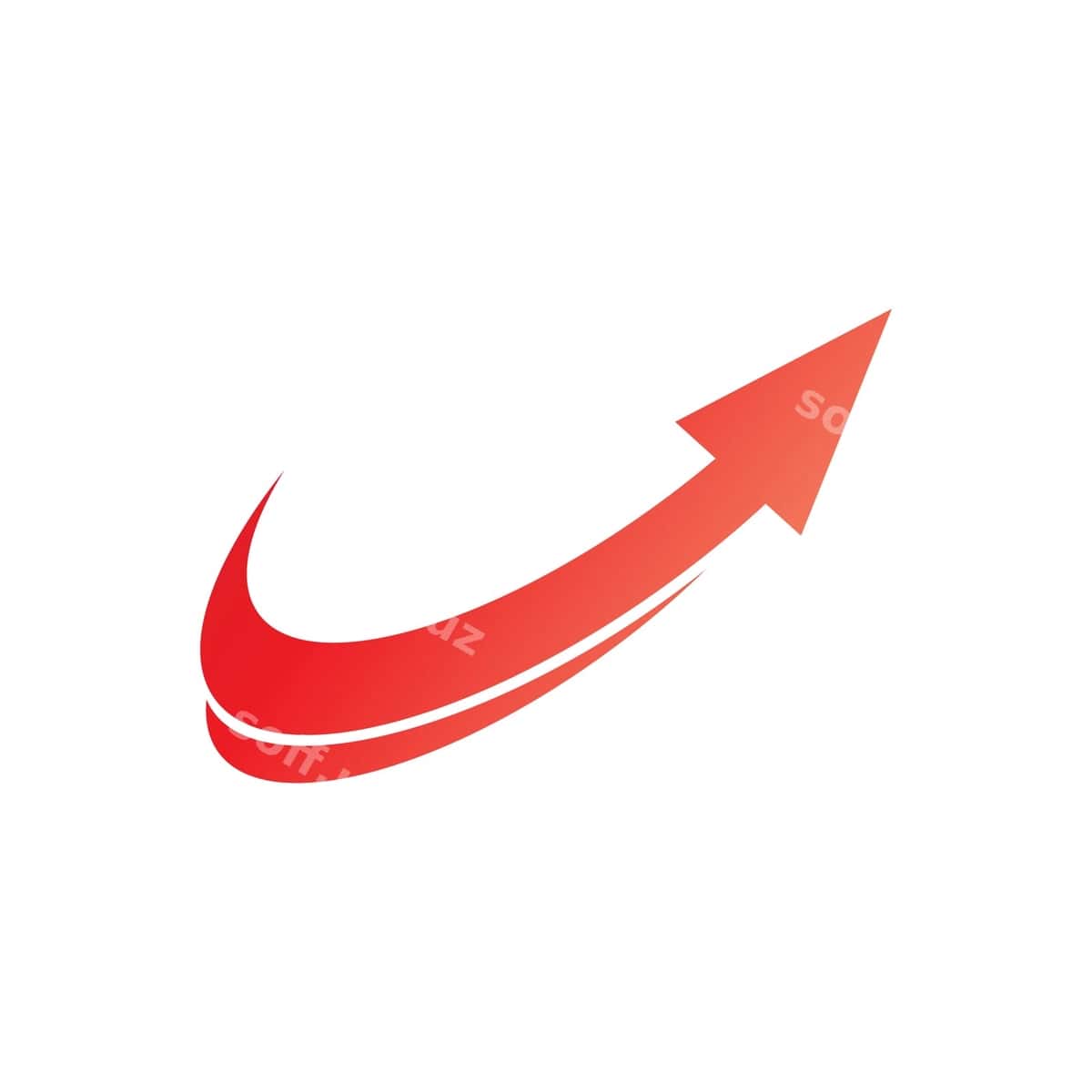 O't illustratsiya logo vektor shablon | Arrow ilustration logo vector template 1