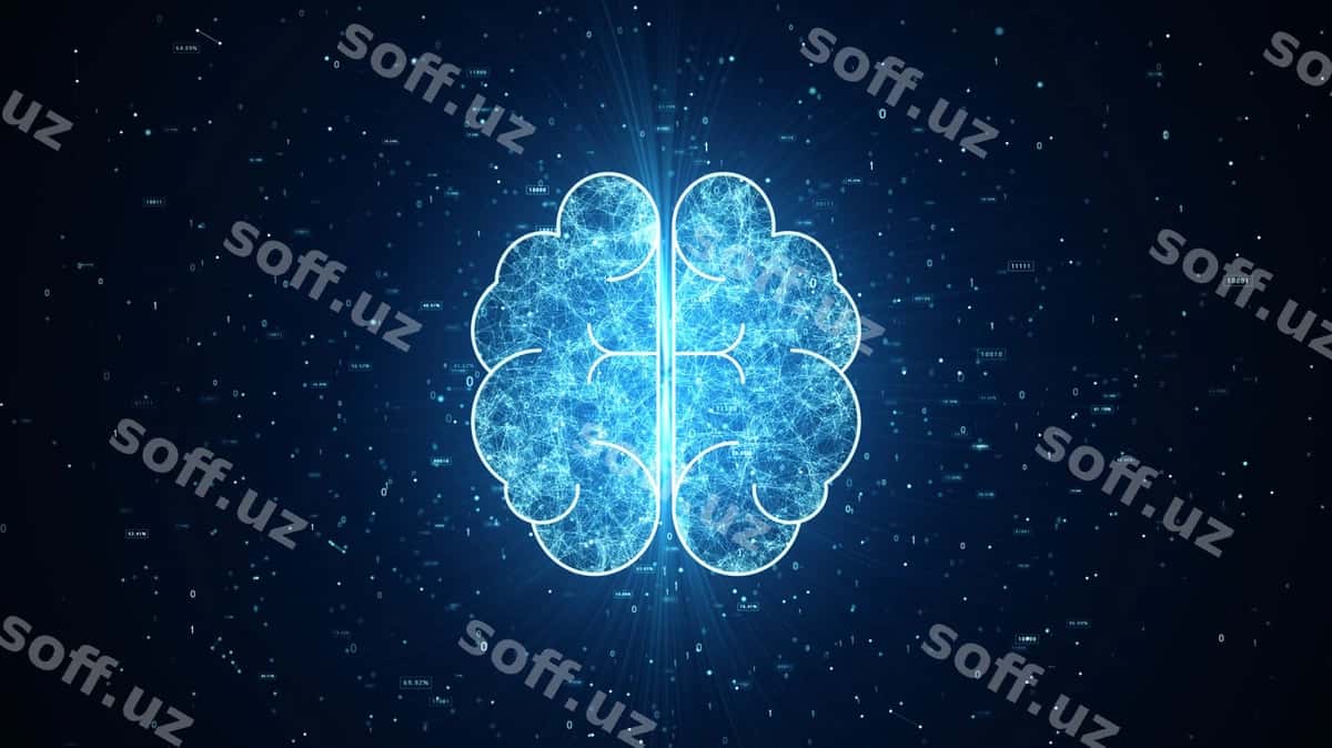 Sun'iy intellekt miya animatsiyasi | Artificial intelligence brain animation 1