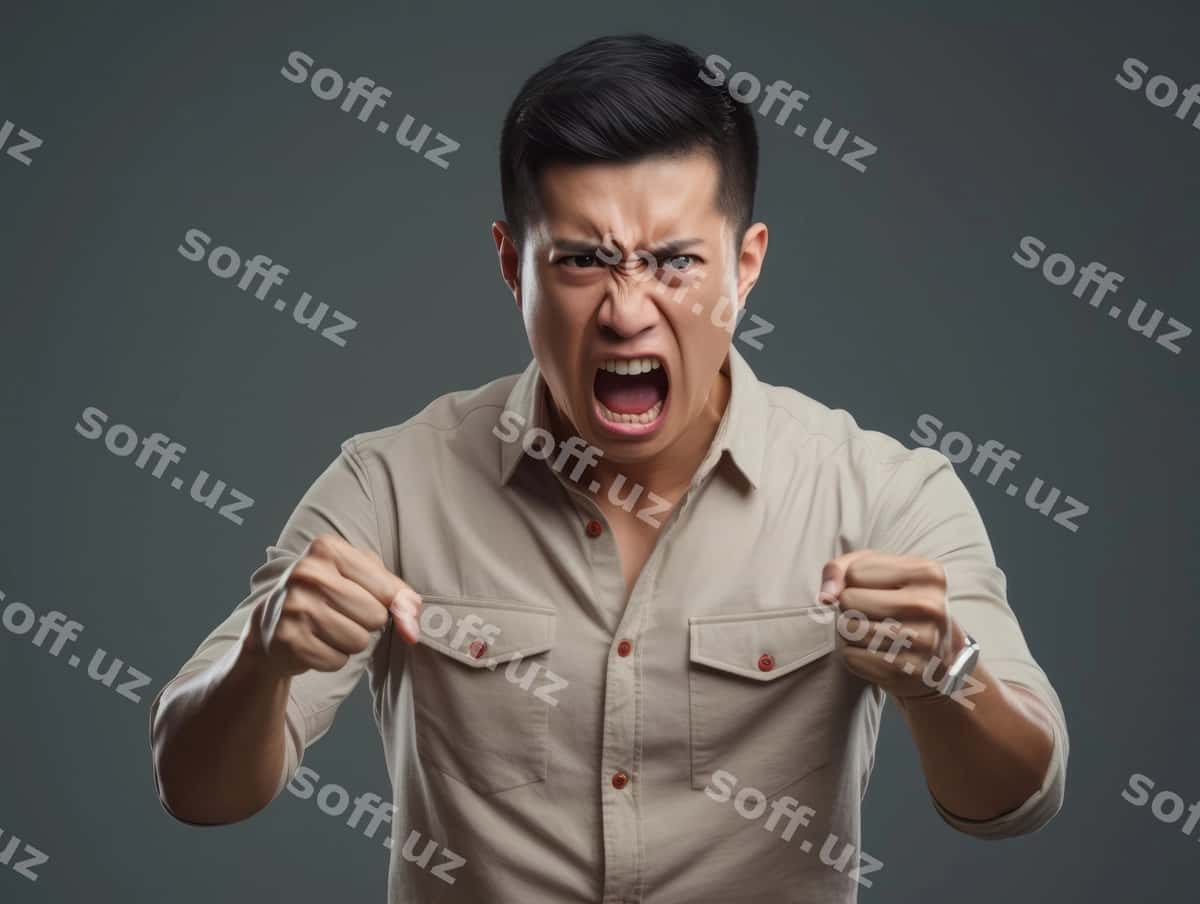 Oroliy erkak hisssiyotli dinamik jestlar | Asian man emotional dynamic gestures 1