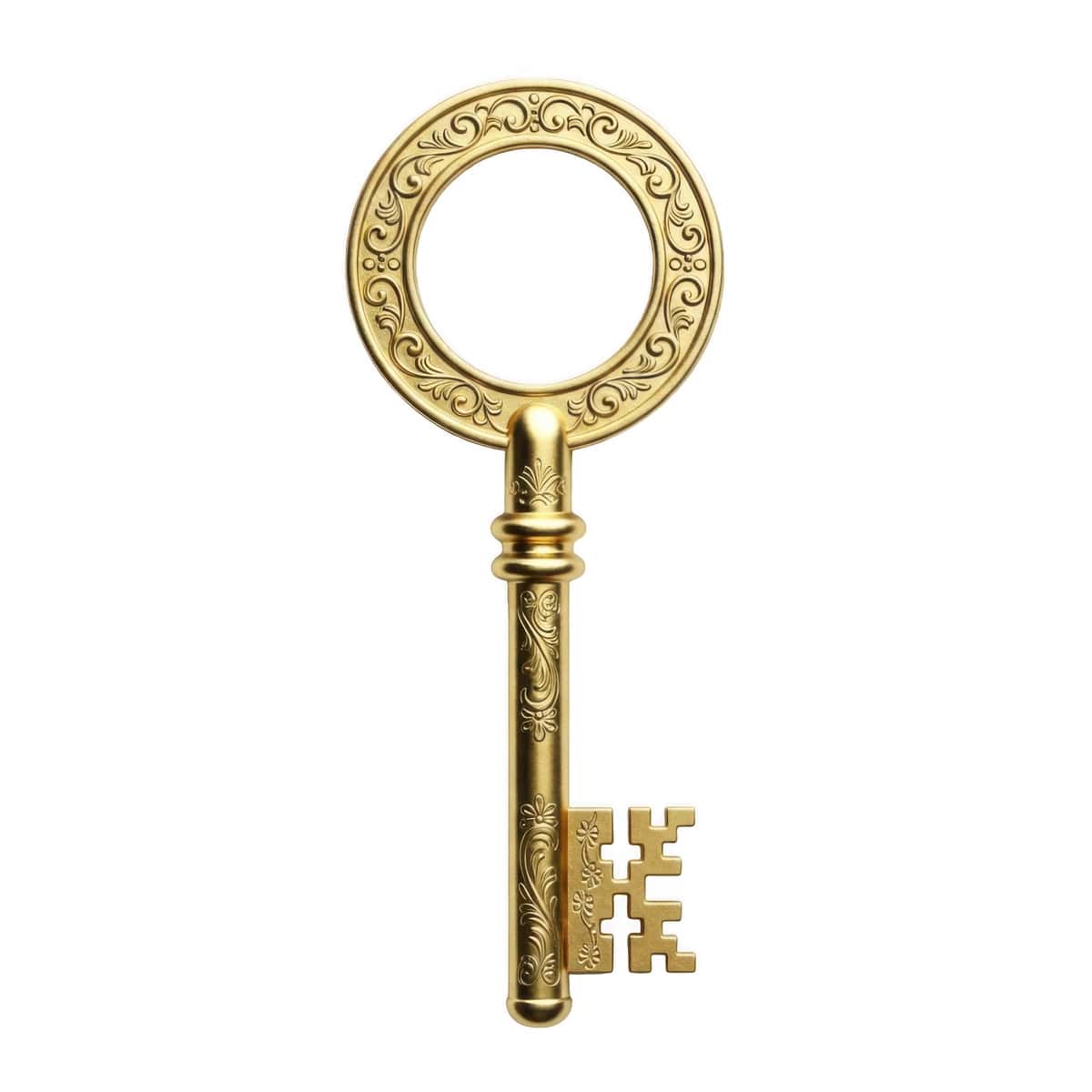 Murakkab oltin kalit | Intricate golden key 1