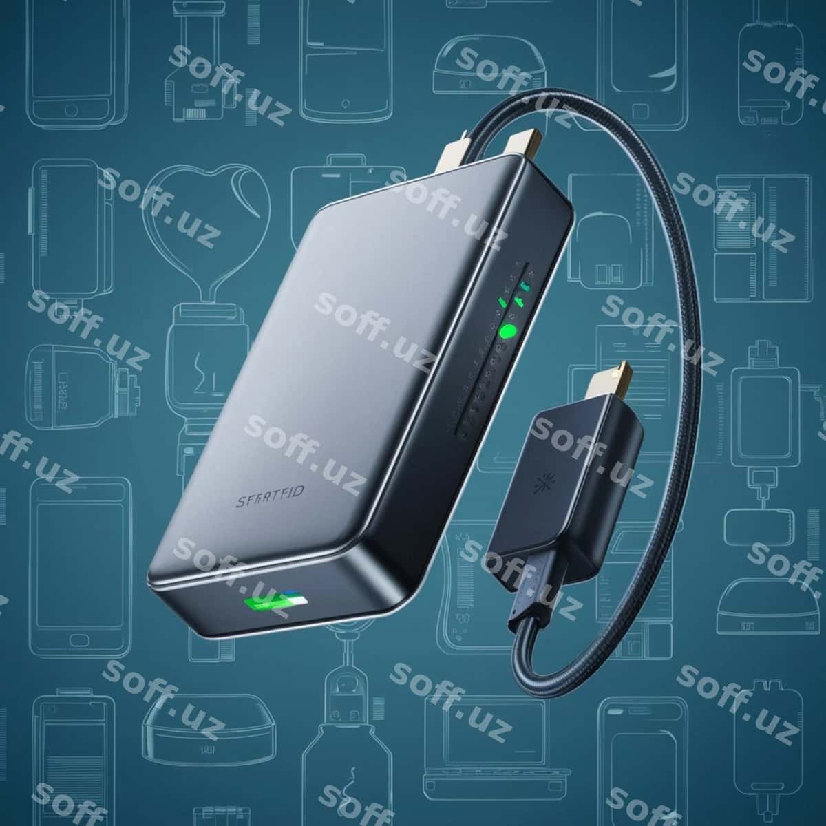 Zaxira zaryadkacha 8 | Backup charger 8 1