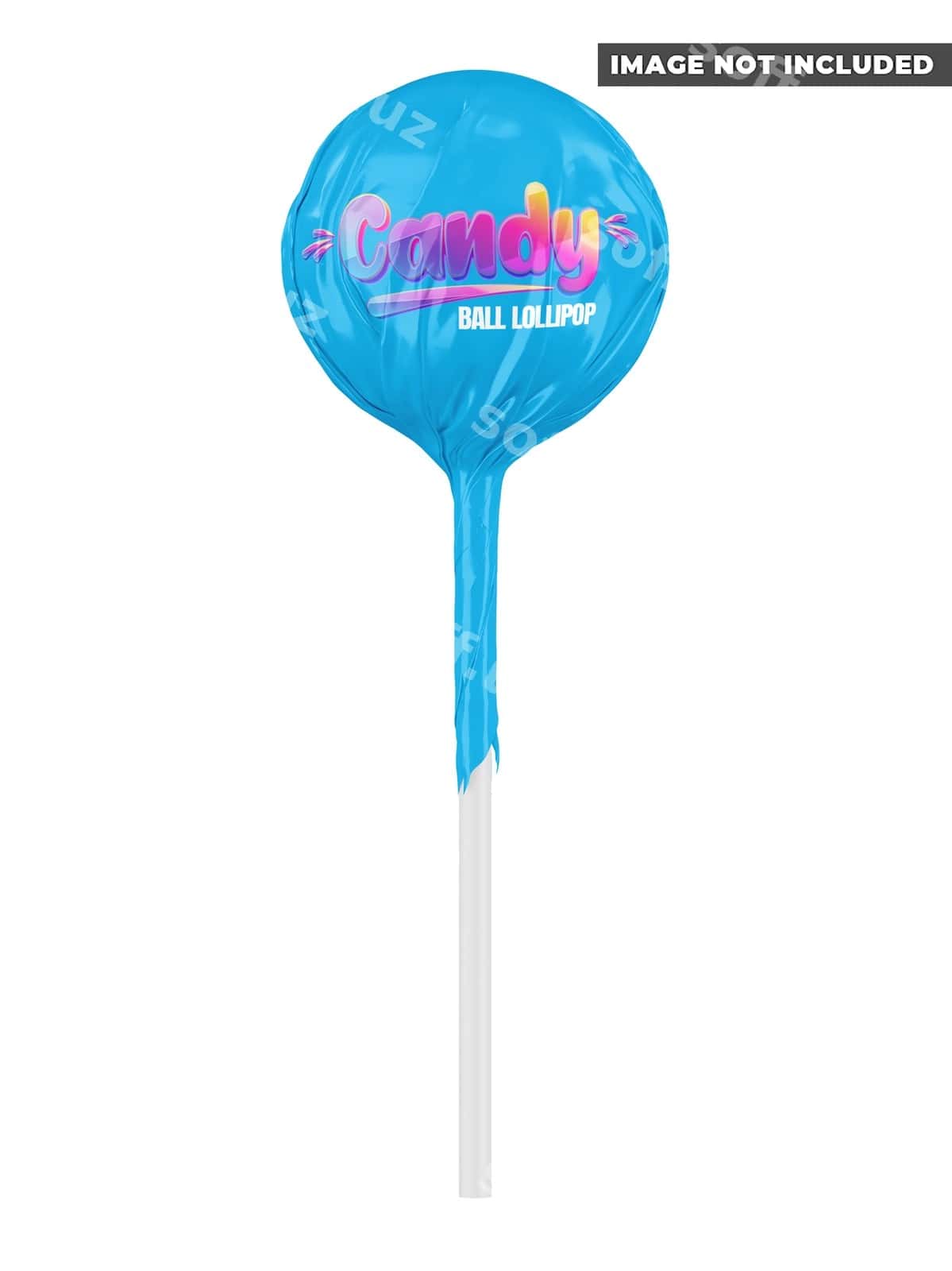 Sharli lolipop maketi | Ball lollipop mockup 1