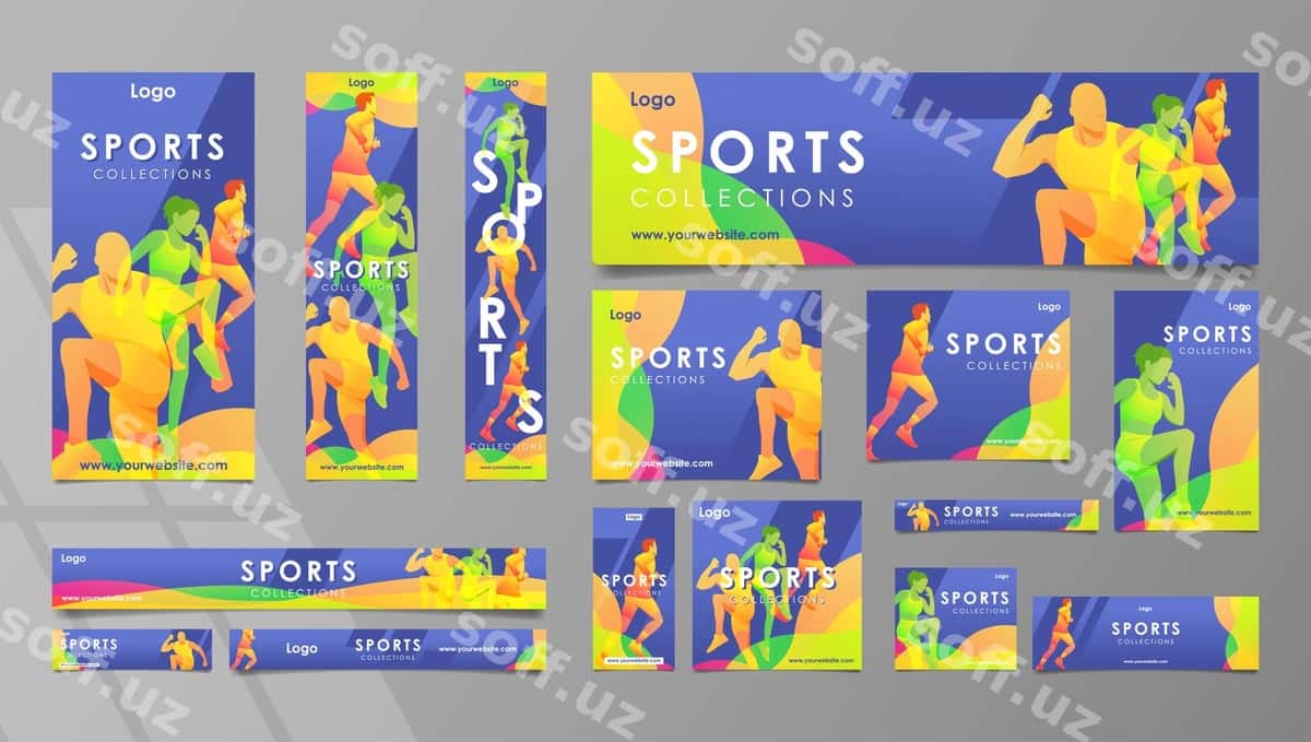 Banner sport attraktiv konsept bilan | Banner sport with atractive concept 1
