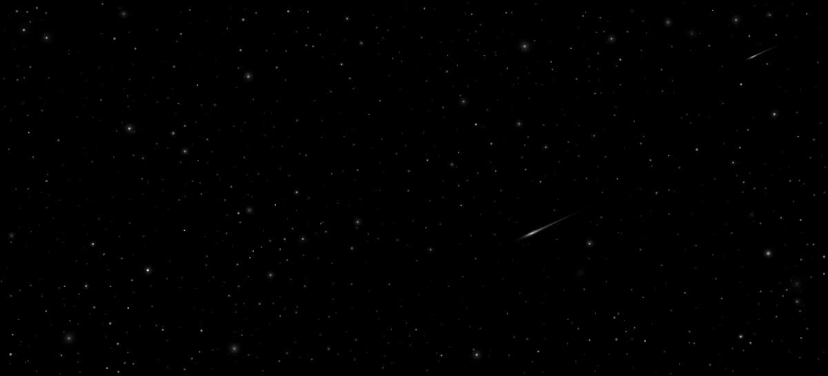 Mavhum yulduzli osmon tushayotgan meteorit bilan porlayotgan yulduzlar qorong'i osmon | Abstract starry sky with falling meteorite shining stars dark sky 1
